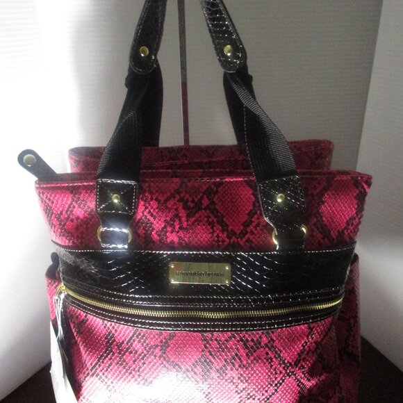 NWT - Samantha Brown Fuchsia Travel Tote - Picture 5 of 7